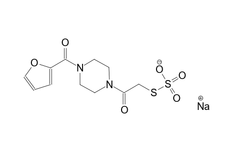 sodium S-{2-[4-(2-furoyl)-1-piperazinyl]-2-oxoethyl} thiosulfate