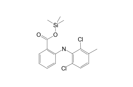 Benzoic acid, 2-[(2,6-dichloro-3-methylphenyl)amino]-, trimethylsilyl ester