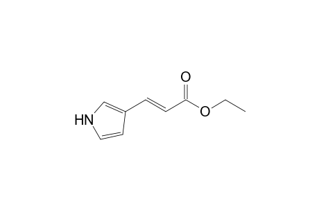 2-Propenoic acid, 3-(1H-pyrrol-3-yl)-, ethyl ester