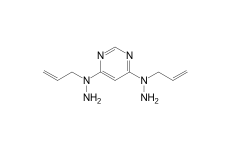 4,6-bis[1'-(Prop-2"-enyl)hydrazino]-pyrimidine