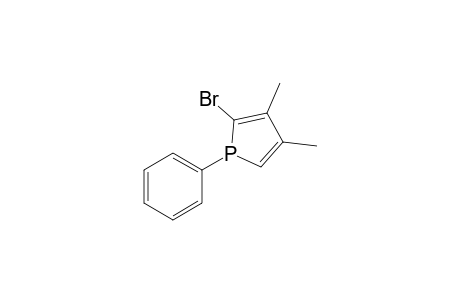 1-PHENYL-2-BROMO-3,4-DIMETHYLPHOSPHOLE