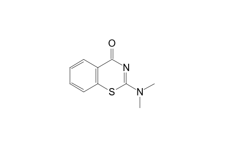 2-(dimethylamino)-4H-1,3-benzothiazin-4-one