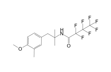 2,2,3,3,4,4,4-heptafluoro-N-(1-(4-methoxy-3-methylphenyl)-2-methylpropan-2-yl)butanamide