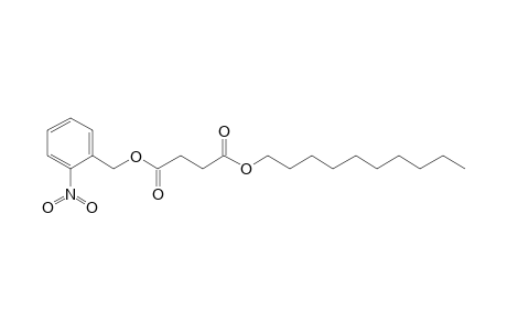 Succinic acid, decyl 2-nitrobenzyl ester