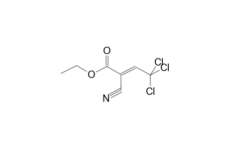 ETHYL 4,4,4-TRICHLORO-2-CYANOBUT-2(E)-ENOATE