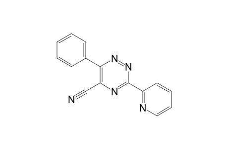 6-Phenyl-3-(2-pyridinyl)-1,2,4-triazine-5-carbonitrile