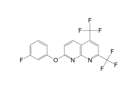 2,4-BIS(TRIFLUOROMETHYL)-7-(m-FLUOROPHENOXY)-1,8-NAPHTHYRIDINE