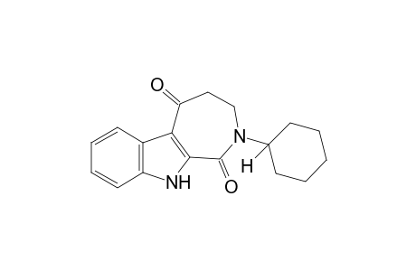 2-cyclohexyl-3,10-dihydroazepino[3,4-b]indole-1,5(2H,4H)-dione