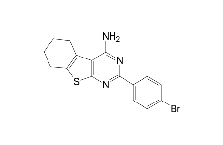 2-(4-Bromophenyl)-5,6,7,8-tetrahydro[1]benzothieno[2,3-d]pyrimidin-4-amine