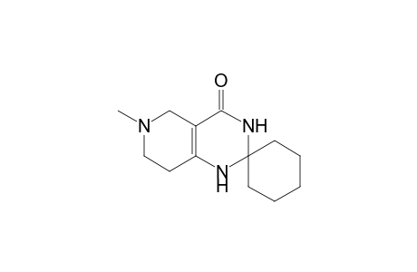 6'-Methyl-4'-oxo-spiro(cyclohexane-1,2'-octahydropyrido(4,3-D)pyrimidine)