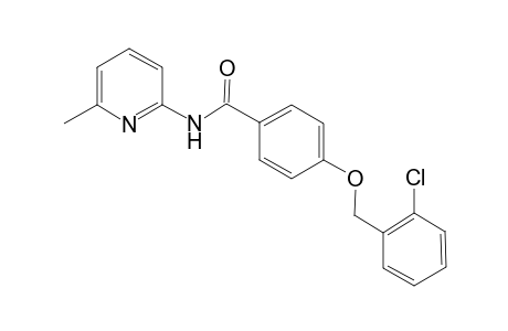 4-(2-Chloro-benzyloxy)-N-(6-methyl-pyridin-2-yl)-benzamide