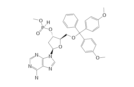 5'-O-(P,P'-DIMETHOXYTRITYL)-2'-DEOXYADENOSINE-3'-METHYL-H-PHOSPHONATE