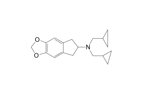 N,N-Bis-(Cyclopropylmethyl)-6,7-dihydro-5H-cyclopenta[f][1,3]benzodioxol-6-amine