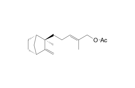 (E)-.beta.-Santalol acetate