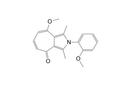 8-methoxy-2-(2-methoxyphenyl)-1,3-dimethylcyclohepta[c]pyrrol-4(2H)-one