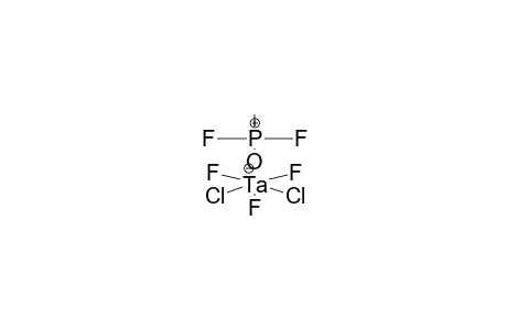 CIS-TRIFLUORODICHLOROTANTALUM-METHYLDIFLUOROPHOSPHONATE COMPLEX