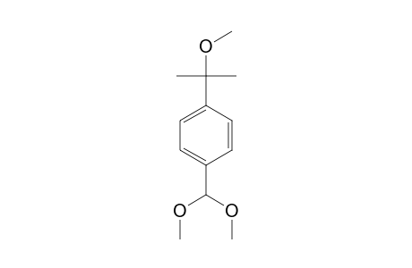 Benzene, 1-(dimethoxymethyl)-4-(1-methoxy-1-methylethyl)-