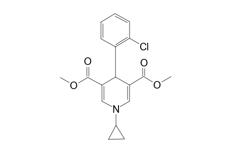 Dimethyl 4-(2-chlorophenyl)-1-cyclopropyl-1,4-dihydro-3,5-pyridinedicarboxylate