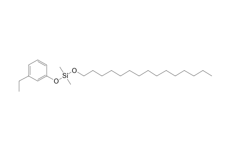 Silane, dimethyl(3-ethylphenoxy)pentadecyloxy-