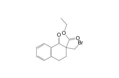 2-(bromomethyl)-1-keto-tetralin-2-carboxylic acid ethyl ester