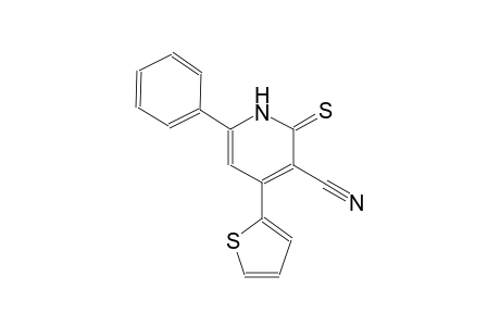1,2-dihydro-6-phenyl-4-(2-thienyl)-2-thioxonicotinonitrile