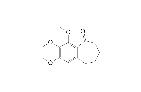 6,7,8,9-tetrahydro-2,3,4-trimethoxy-5H-benzocyclohepten-5-one