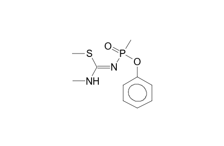 (ANTI)-S,N-DIMETHYL-N'-METHYL(PHENOXY)PHOSPHORYLISOTHIOUREA