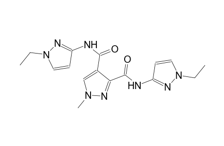 1H-pyrazole-3,4-dicarboxamide, N~3~,N~4~-bis(1-ethyl-1H-pyrazol-3-yl)-1-methyl-