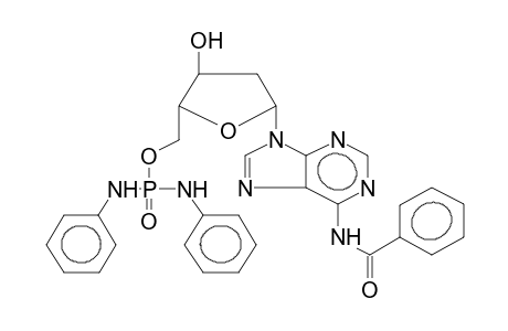 N-Benzoyldeoxyadenosine-5'-dianilidophosphate