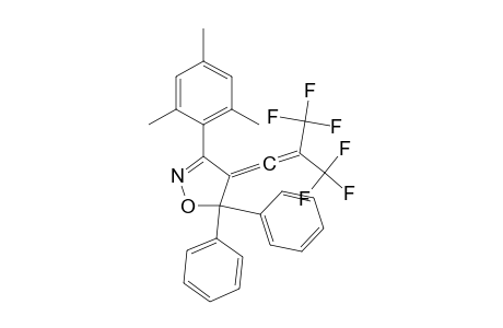 Isoxazole, 4,5-dihydro-5,5-diphenyl-4-[3,3,3-trifluoro-2-(trifluoromethyl)-1-propenylidene]-3-(2,4,6-trimethylphenyl)-