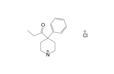 1-(4-phenyl-4-piperidyl)-1-propanone, hydrochloride