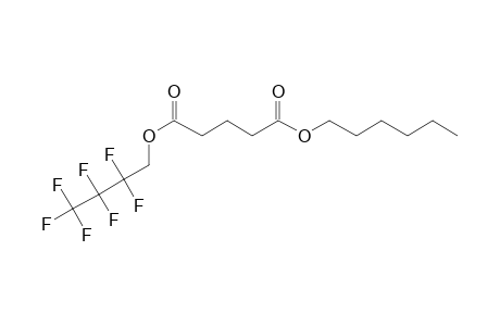 Glutaric acid, 2,2,3,3,4,4,4-heptafluorobutyl hexyl ester