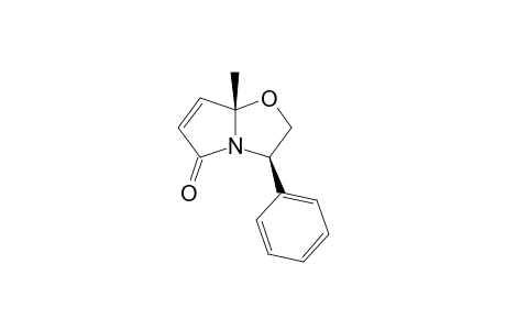 (3R,7aS)-7a-methyl-3-phenyl-2,3-dihydropyrrolo[5,1-b][1,3]oxazol-5-one