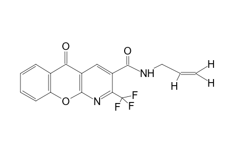 N-ALLYL-5-OXO-2-(TRIFLUOROMETHYL)-5H-[1]BENZOPYRANO[2,3-b]PYRIDINE-3-CARBOXAMIDE