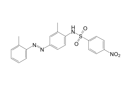 4-nitro-4'-(o-tolylazo)-o-benzenesulfonotoluidide