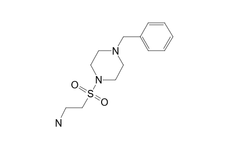 2-(4-Benzylpiperazine-1-sulfonyl)ethanamine