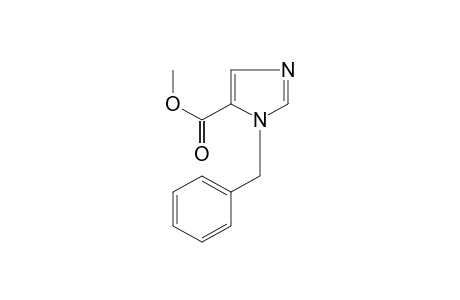 1-benzylimidazole-5-carboxylic acid, methyl ester