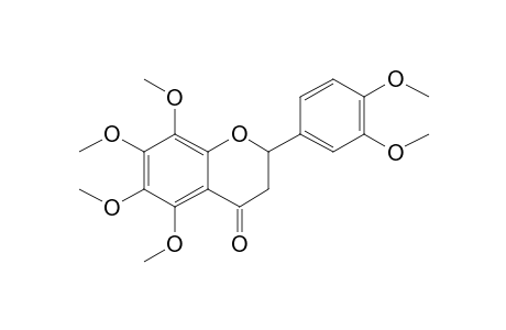 5,6,7,8,3',4'-Hexamethoxyflavanone