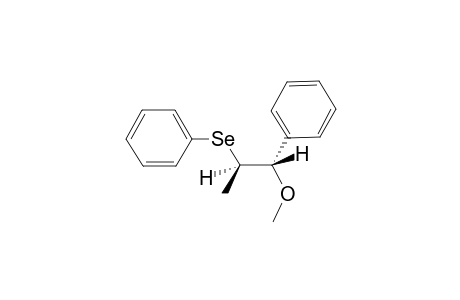 THREO-2-BENZENESELENYL-1-METHOXY-1-PHENYL-PROPANE