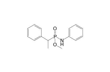 N-[methoxy(1-phenylethyl)phosphoryl]aniline