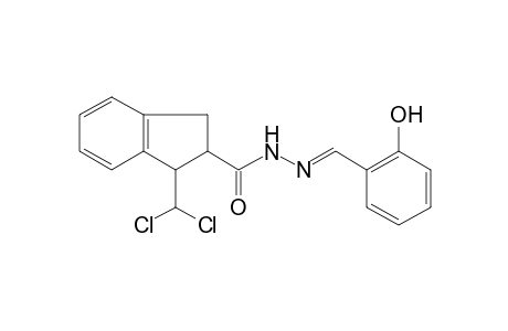 1-(dichloromethyl)-2-indancarboxylic acid, salicylidenehydrazide