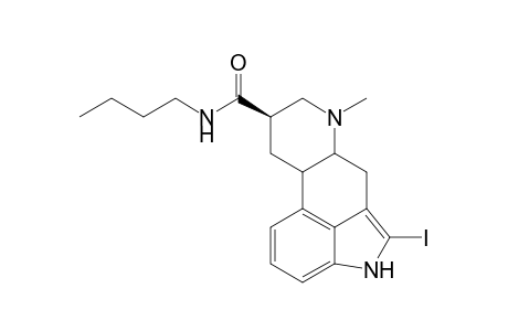 2-Iodo-N-(n-Butyl)-6-methylergoline-8-.beta.-carboxamide