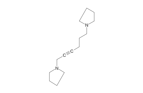 1,1'-(2-hexynylene)dipyrrolidine