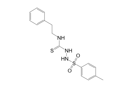 4-phenethyl-3-thio-1-(p-tolylsulfonyl)semicarbazide