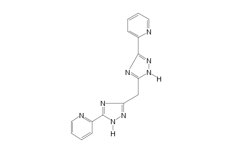 3-(2-pyridyl)-5-{[5-(2-pyridyl)-s-triazol-3-yl]methyl}-s-triazole