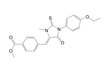 methyl 4-{(Z)-[1-(4-ethoxyphenyl)-3-methyl-5-oxo-2-thioxo-4-imidazolidinylidene]methyl}benzoate