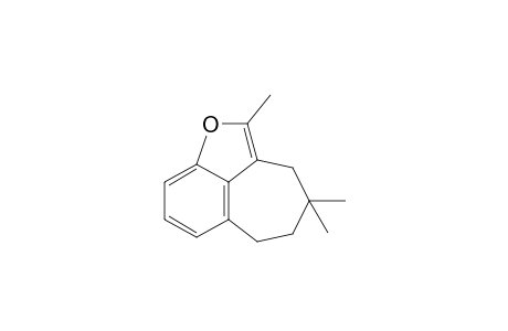 3,4,5,6-tetrahydro-2,4,4-trimethylcyclohepta[cd]benzofuran