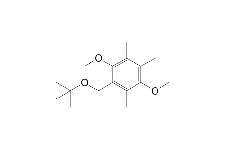 1-(tert-Butoxymethyl)-2,5-dimethyloxy-3,4,6-trimethylbenzene