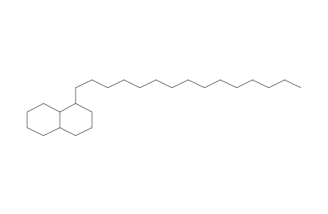 1-Pentadecyl-1,2,3,4,4a,5,6,7,8,8a-decahydronaphthalene