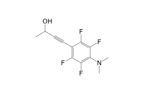 4-[4-(N,N-Dimethylamino)-2,3,5,6-tetrafluorophenyl)-3-butyn-2-ol